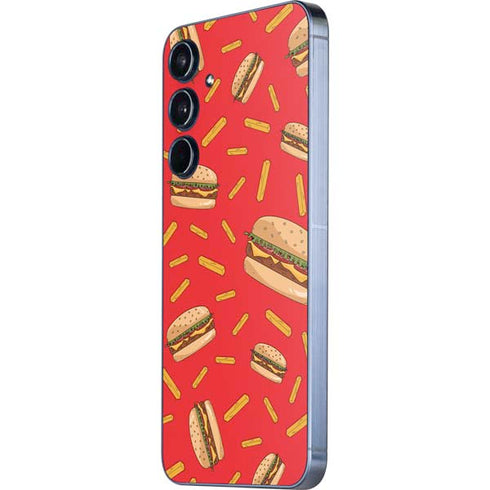 Burgers and Fries Galaxy A55 5G Skin